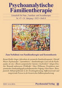 Bild: Psychoanalytische Familientherapie - Psychosozial-Verlag