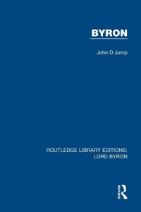 Enlarge image Cover: Byron - Routledge