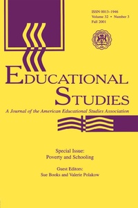 Enlarge image Cover: Poverty and Schooling - Routledge