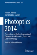 Cover: Photoptics 2014 - Springer