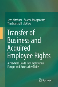 Abbildung von: Transfer of Business and Acquired Employee Rights - Springer