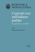 Cover: Costrutti-eco nell' italiano parlato - Narr Francke Attempto Verlag