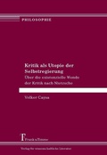 Cover: Kritik als Utopie der Selbstregierung - Frank & Timme