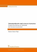 Cover: Literaturtheorie und 'sciences humaines' - Frank & Timme
