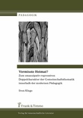 Cover: Vermisste Heimat? - Frank & Timme