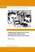 Cover: Antithetische Kategorien als ein methodisches Mittel in der deutschen Literaturwissenschaft - Frank & Timme