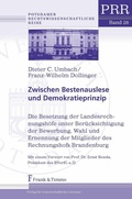 Cover: Zwischen Bestenauslese und Demokratieprinzip - Frank & Timme
