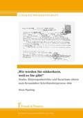 Cover: 'Wir werden Sie einkerkern, weil es Sie gibt!' - Frank & Timme