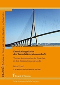 Cover: Entwicklungslinien der Translationswissenschaft - Frank & Timme