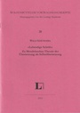Cover: "Lebendige Schrift": Zu Mendelssohns Theorie der Übersetzung als Selbstübersetzung - Lessing-Akademie