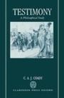 Cover: Testimony - Oxford University Press