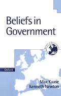 Cover: Beliefs in Government - OUP eBook