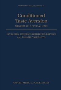 Enlarge image Cover: Conditioned Taste Aversion - OUP eBook
