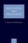 Cover: Reputation and Defamation - Oxford University Press