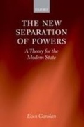 Cover: New Separation of Powers - Oxford University Press