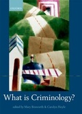 Cover: What Is Criminology? - Oxford University Press, USA