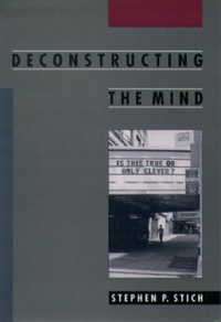 Enlarge image Cover: Deconstructing the Mind - OUP USA