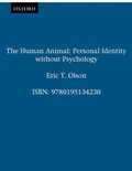 Cover: The Human Animal - OUP eBook