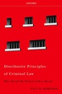 Cover: Distributive Principles of Criminal Law - OUP eBook
