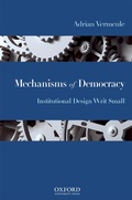 Cover: Mechanisms of Democracy - OUP eBook