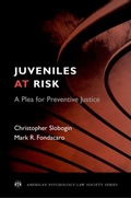 Cover: Juveniles at Risk - OUP eBook