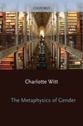 Cover: The Metaphysics of Gender - OUP eBook