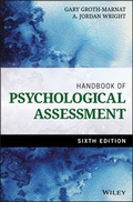 Cover: Handbook of Psychological Assessment - Wiley