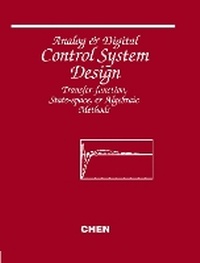 Enlarge image Cover: Analog and Digital Control System Design - Oxford University Press Inc