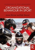 Cover: Organizational Behaviour in Sport - Routledge
