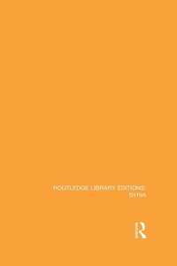 Bild: Routledge Library Editions: Syria - Routledge