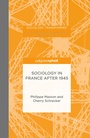 Bild: Sociology in France after 1945 - Palgrave Pivot