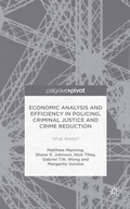 Cover: Economic Analysis and Efficiency in Policing, Criminal Justice and Crime Reduction - Palgrave Macmillan