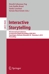 Abbildung von: Interactive Storytelling - Springer