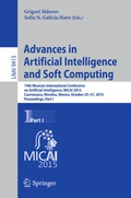 Cover: Advances in Artificial Intelligence and Soft Computing - Springer