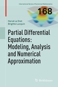 Cover: Partial Differential Equations: Modeling, Analysis and Numerical Approximation - Birkh&auml;user
