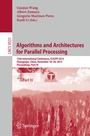 Cover: Algorithms and Architectures for Parallel Processing - Springer