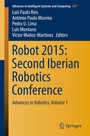 Cover: Robot 2015: Second Iberian Robotics Conference - Springer