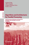 Cover: Algorithms and Architectures for Parallel Processing - Springer