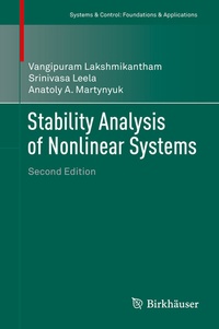 Enlarge image Cover: Stability Analysis of Nonlinear Systems - Birkhäuser