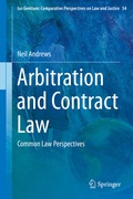 Bild: Arbitration and Contract Law - Springer