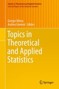 Cover: Topics in Theoretical and Applied Statistics - Springer