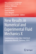 Cover: New Results in Numerical and Experimental Fluid Mechanics X - Springer