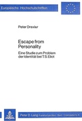 Cover: Escape From Personality - Peter Lang Verlag