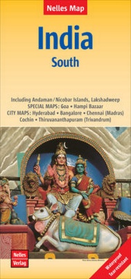 Abbildung von: Nelles Map Landkarte India: South | Indien: Süd | Inde: Sud | India: Sur - Freytag-Berndt und ARTARIA