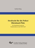 Cover: Strafrecht f&uuml;r die Polizei Rheinland-Pfalz - Cuvillier Verlag