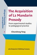 Cover: The Acquisition of L2 Mandarin Prosody - John Benjamins Publishing Co