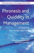Cover: Phronesis and Quiddity in Management - Palgrave Macmillan
