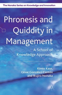 Enlarge image Cover: Phronesis and Quiddity in Management - Palgrave Macmillan