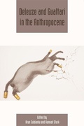 Cover: Deleuze and Guattari in the Anthropocene - Edinburgh University Press