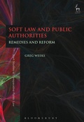 Cover: Soft Law and Public Authorities - Hart Publishing